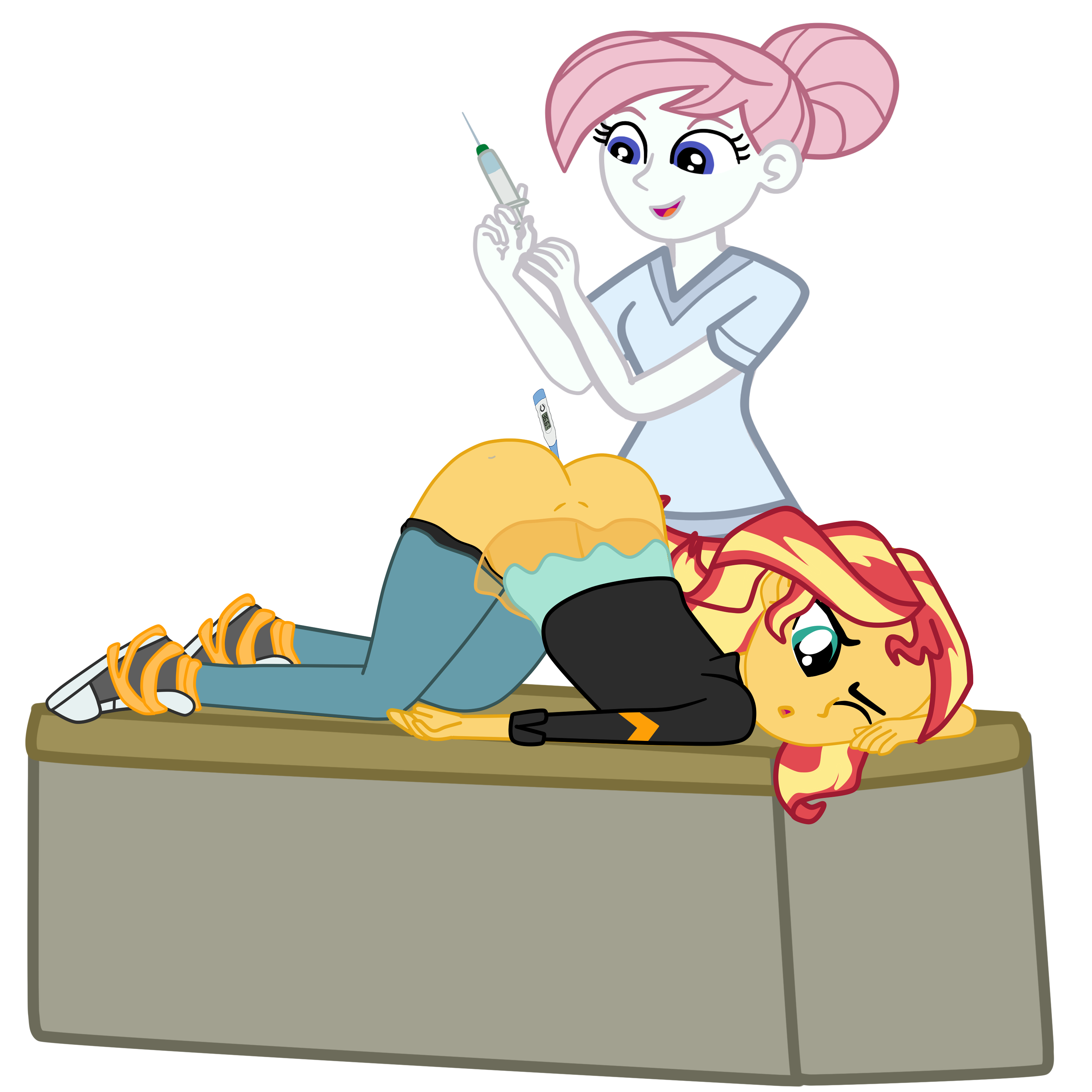 suggestive, alternate version, artist:gmaplay, part of a se